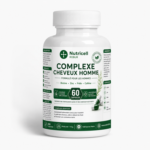 Nutricell Robur - Biotine Pour Homme
