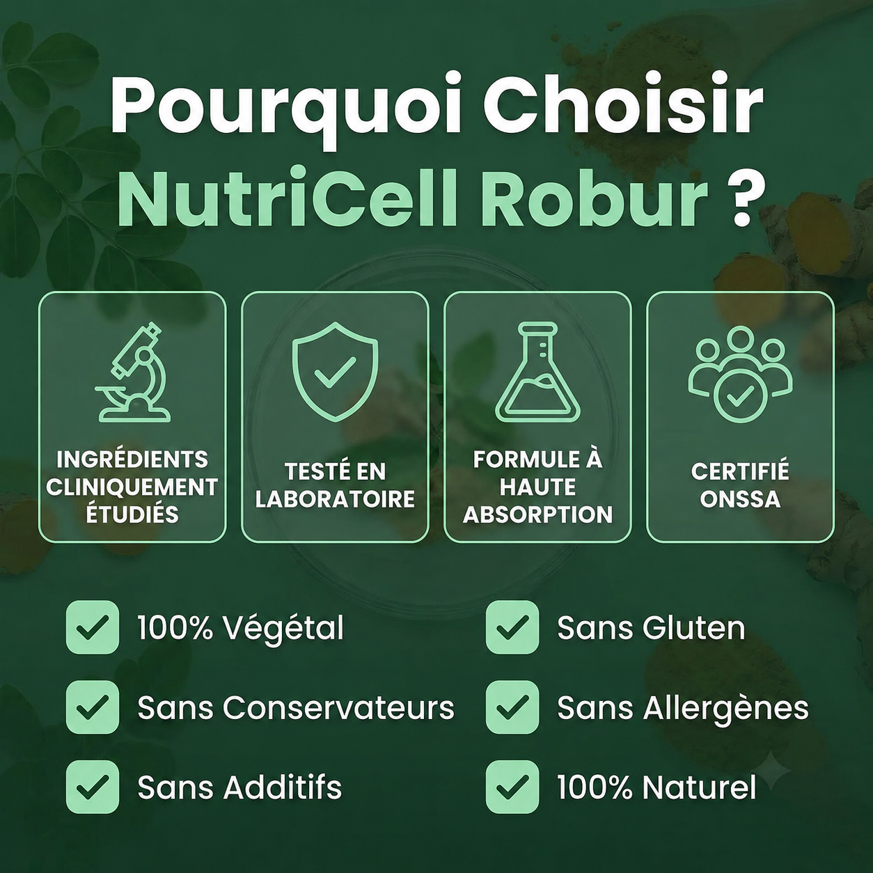 Nutricell Robur - Biotine Pour Homme