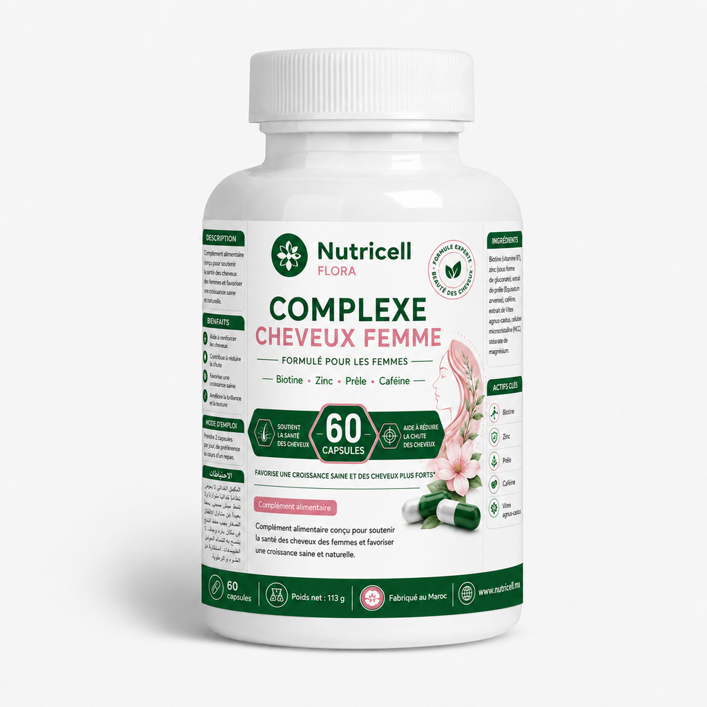 Nutricell Flora - Complexe Biotine Pour Femme
